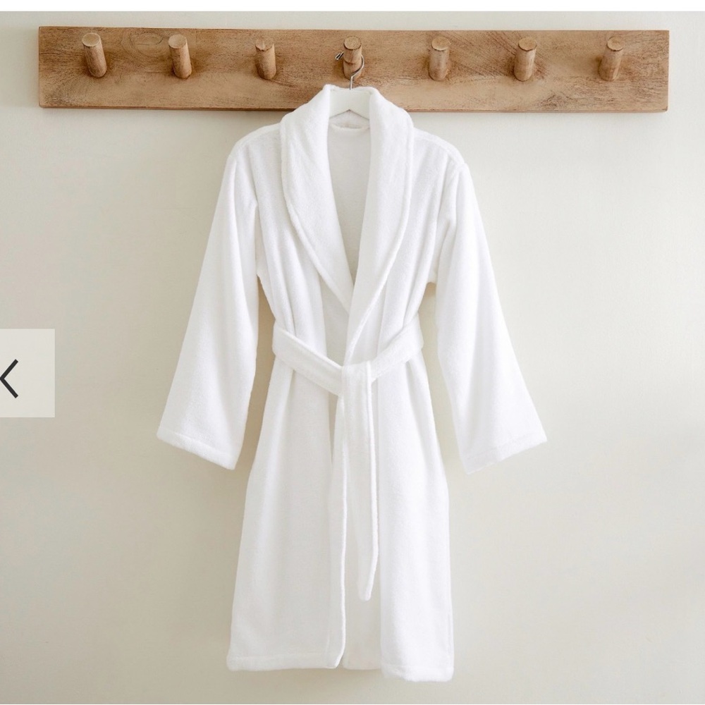 Pottery Barn Dream Robe white